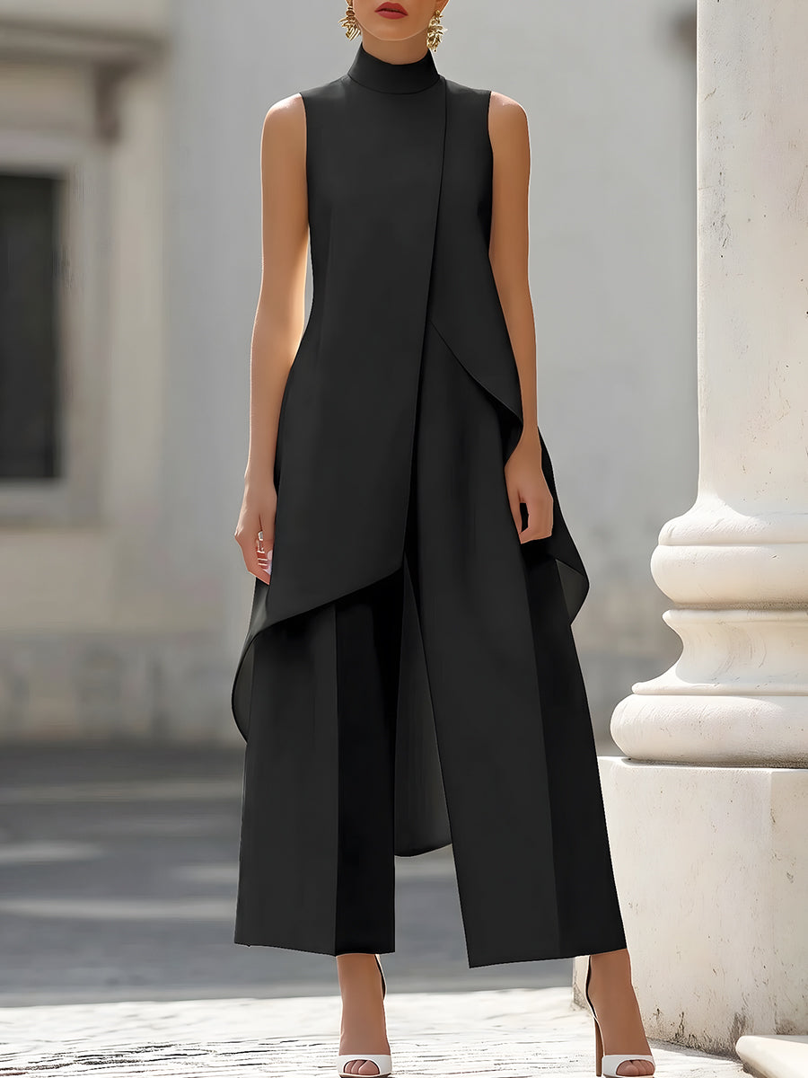Completo Elegante con Pantaloni Palazzo ANFINITE Martina