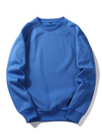 Sudadera básica para hombre con cuello redondo y mangas raglán - Corte cómodo y estilo informal