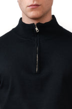 Maglione Valenci Halfzip con Stretch e Collo Regolabile