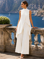 Completo Elegante con Pantaloni Palazzo ANFINITE Martina