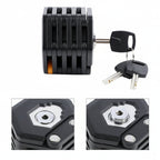 Foldbar Cykellås – Kompakt, Letvægtig & Høj-Sikkerhed Design | Robust Legeringsstål med Nøgler, Holder & Opbevaringsboks