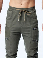Joggers de hombre elásticos con cordón