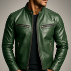 Giacca Uomo Vintage in Vera Pelle