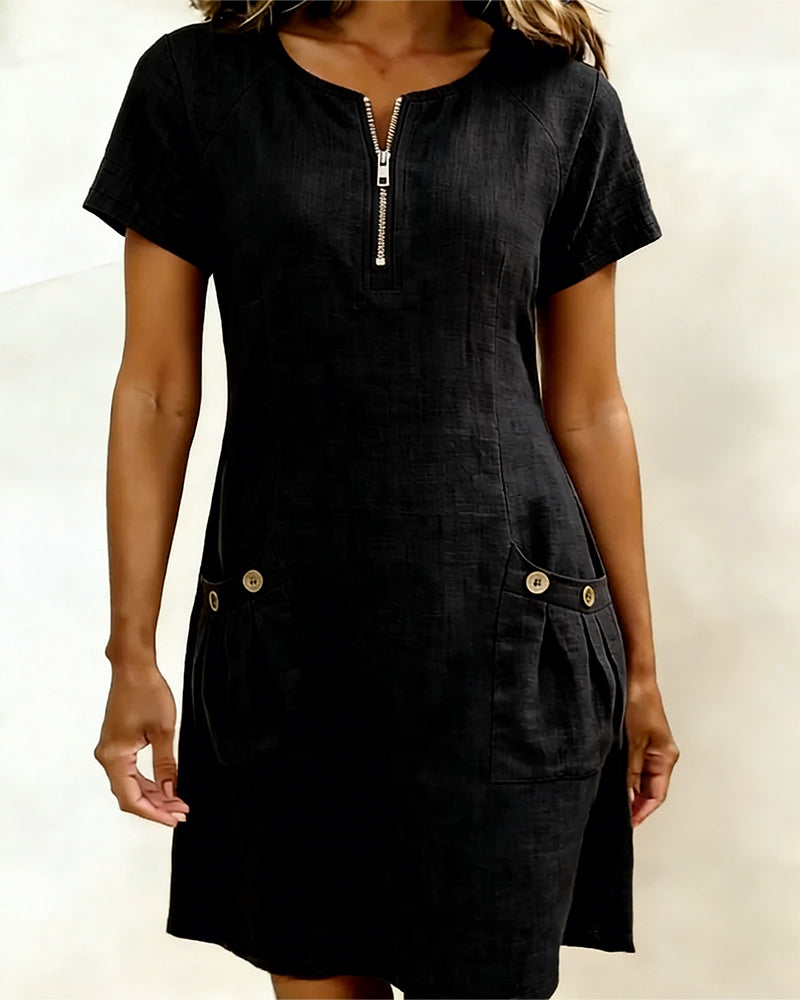 Abito Elegante con Zip ANFINITE Lina