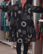 Casual Kjole Geometrisk Print Moderne Stil