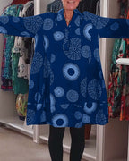 Casual Kjole Geometrisk Print Moderne Stil