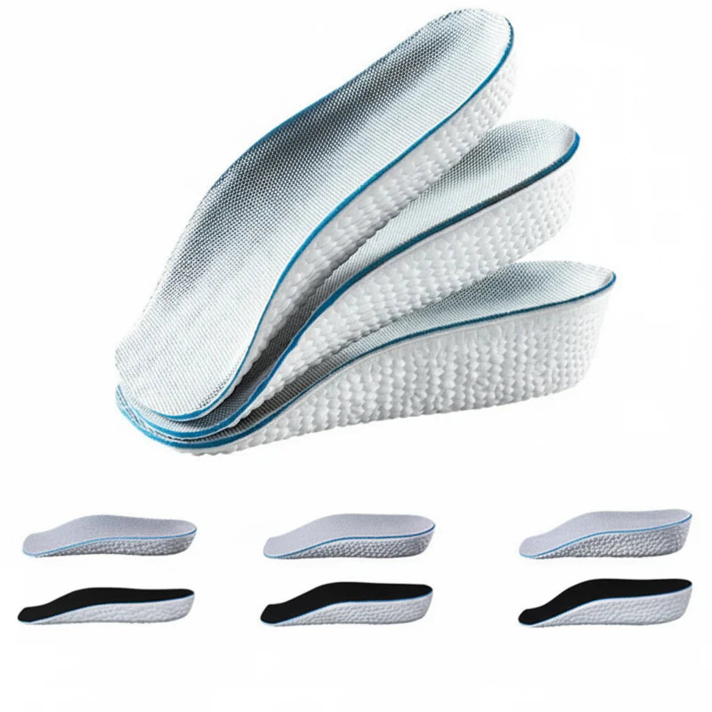 ComfortStride – Soletta Ortopedica con Suola Rialzata | Aumenta la Tua Altezza & Goditi Comfort per Tutta la Giornata