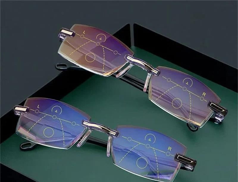 VisionGuard Briller med Blålysfilter og Multifokal Styrke