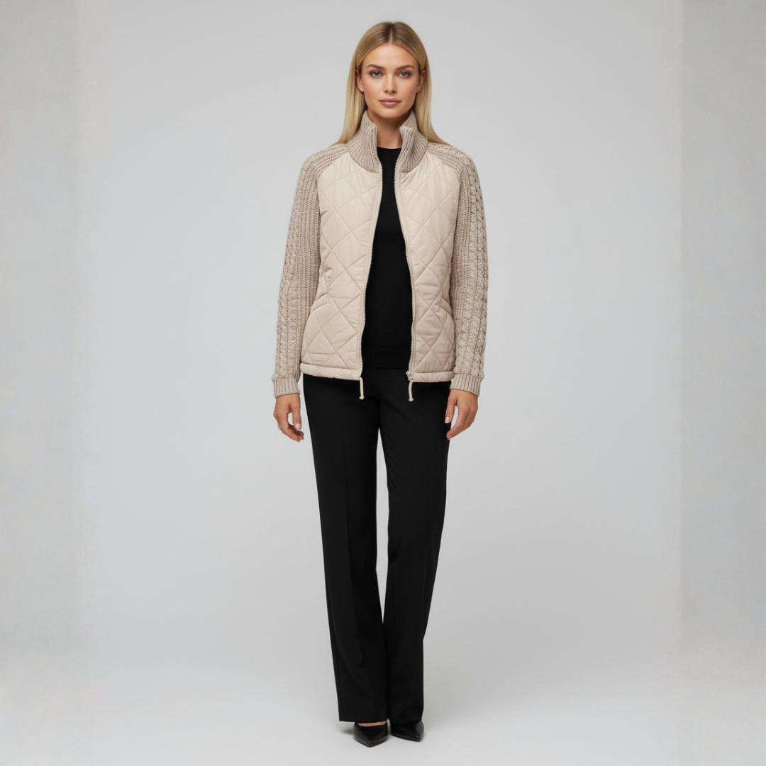 ANFINITE – Strik-Fleece Jakke til Kvinder