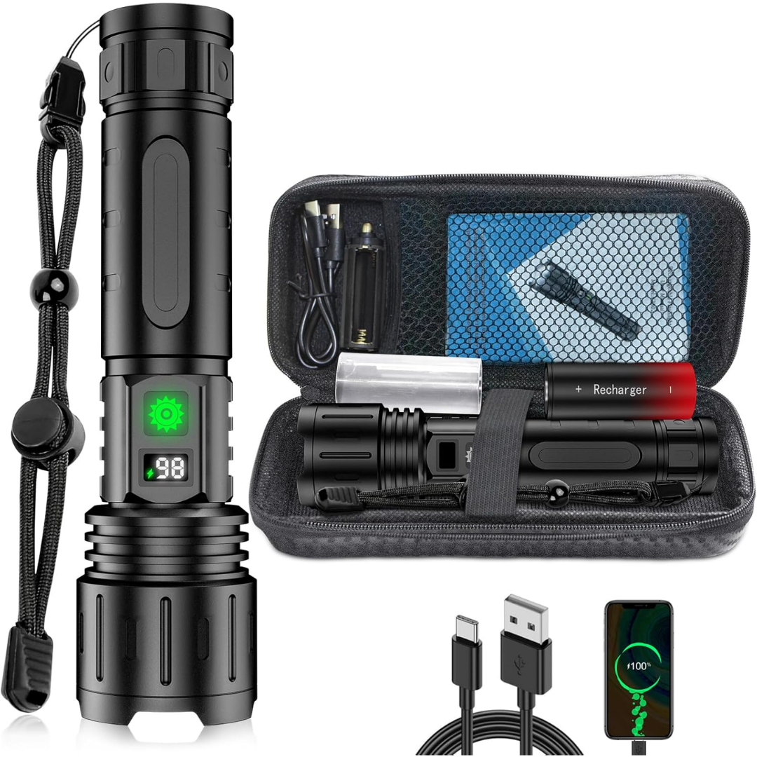 Torcia – LED più potente – 100.000 Lumen