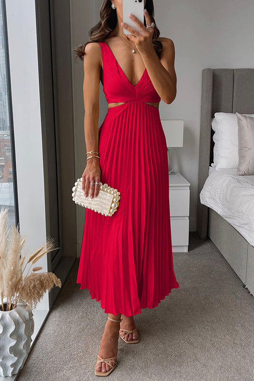 Maxi Abito Silhouette Elegante Stile Estivo