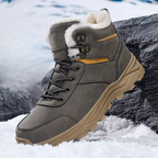 Stivali da Trekking Invernali per Uomini | Foderati in Pile & Impermeabili | Antiscivolo & Caldi
