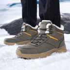 Stivali da Trekking Invernali per Uomini | Foderati in Pile & Impermeabili | Antiscivolo & Caldi