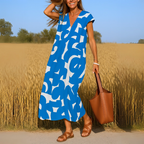 Abito Estivo V-Scollo Silhouette Flattering