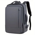 Zaino Uomo Multi-Scomparto con Porta USB