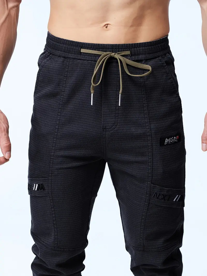 Joggers de hombre elásticos con cordón