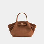 Bolso de mano para mujer efecto ante