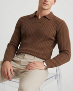 Polo Uomo Fred in Maglia a Costine