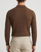 Polo Uomo Fred in Maglia a Costine