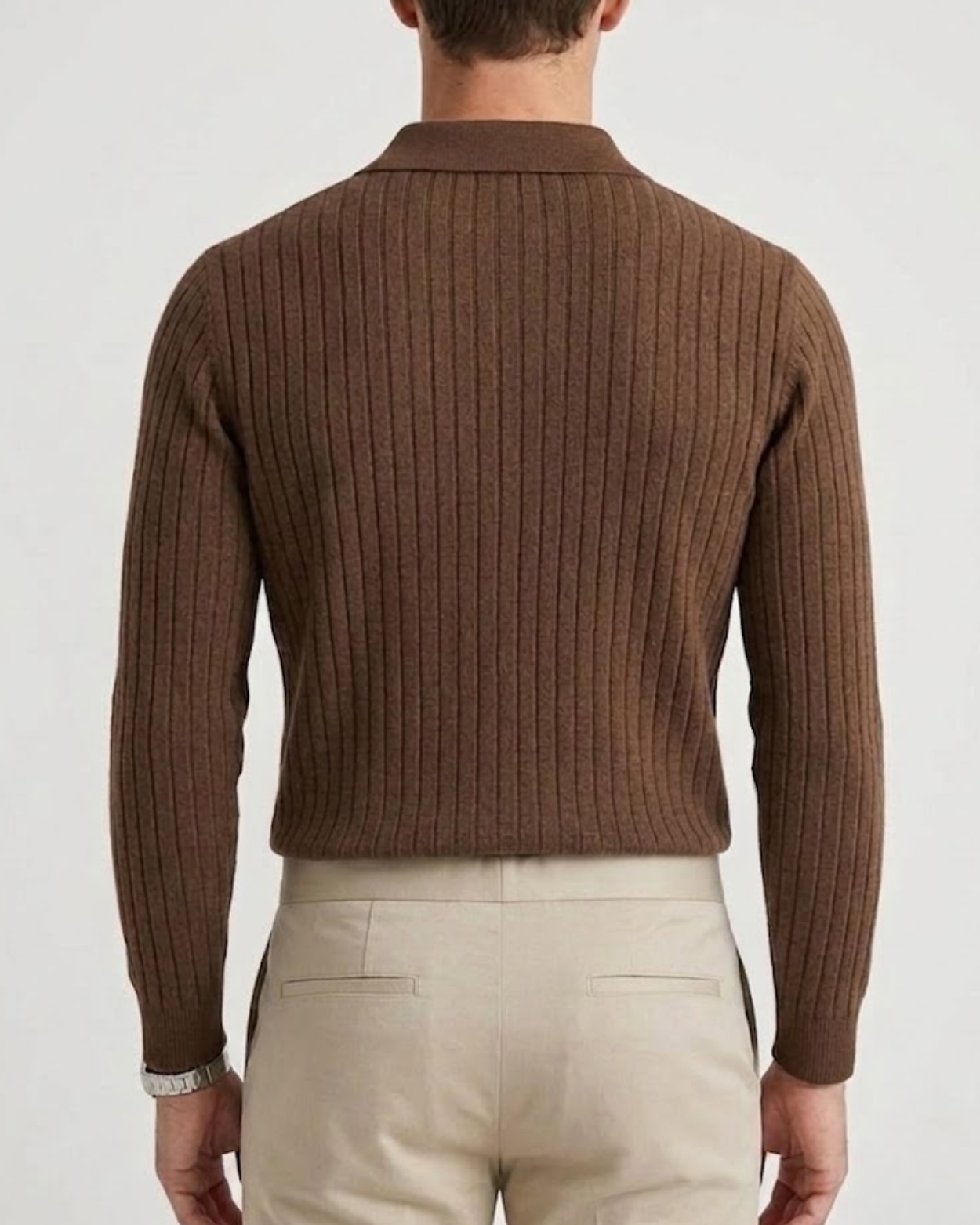Polo Uomo Fred in Maglia a Costine