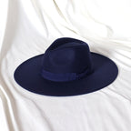 Cappello Fedora in Feltro con Fascia Decorativa