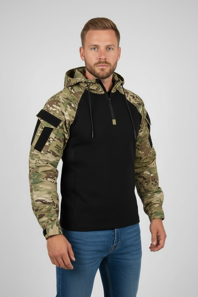 ANFINITE – Taktisk Hættetrøje til Mænd