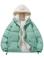 Piumino Donna con Interno Sherpa e Cappuccio