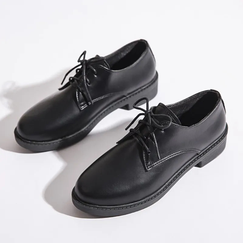 Scarpe Oxford Donna Vintage con Lacci – Eleganza e Comfort Senza Tempo