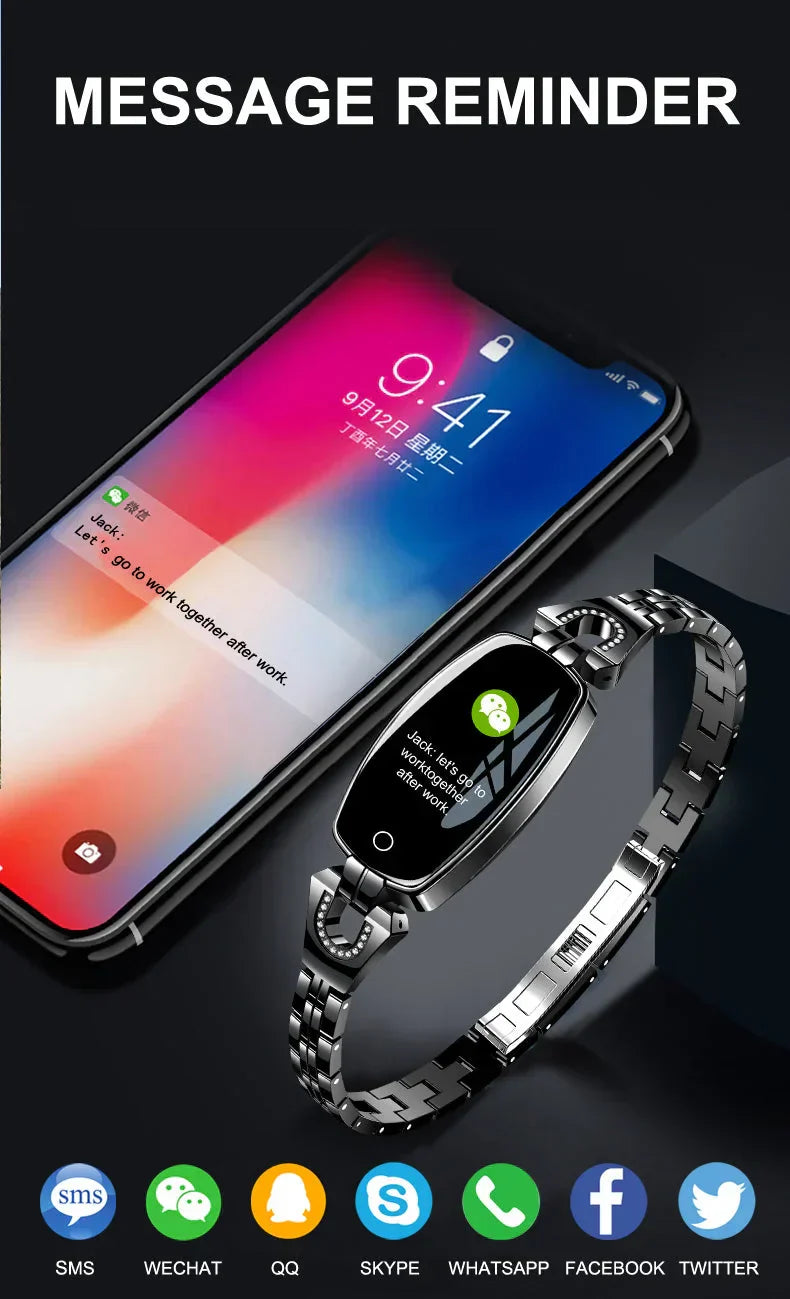 FitStyle Vandtæt Fitnessarmbånd | Træning & Daglig Aktivitet