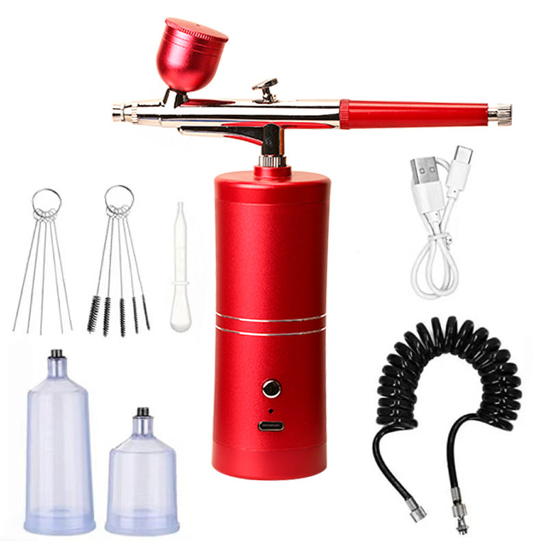Set Airbrush Wireless Precision Compressore