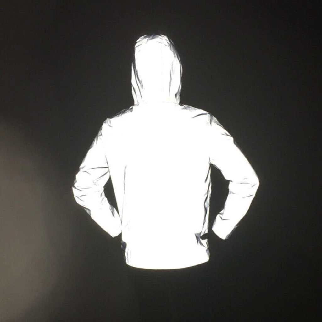 Herre Vandtæt Refleksjakke | Synlig, Vindafvisende & Ideel til Regnvejr