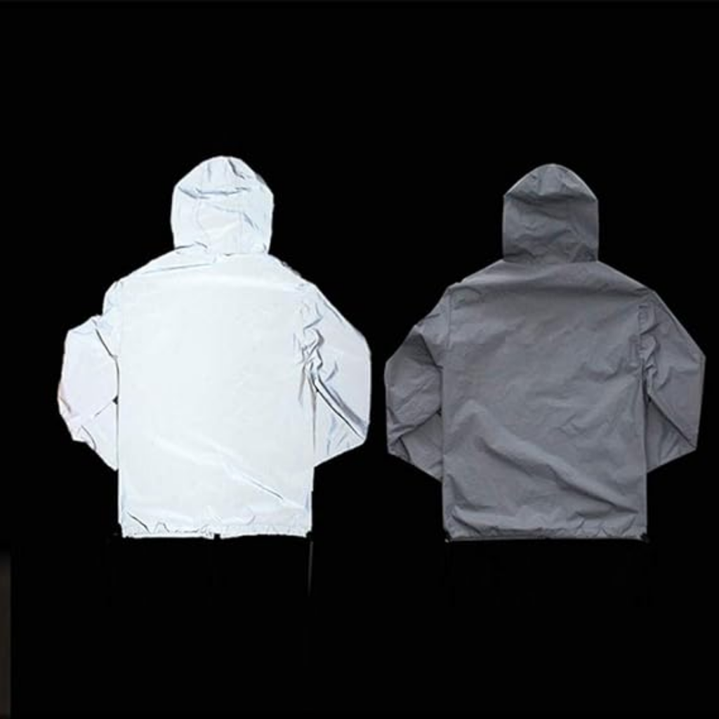 Giacca Reflettente Impermeabile da Uomo | Visibile, Antivento & Ideale per la Pioggia