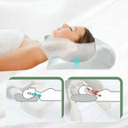 Cuscino Ortopedico Ergonomico per Dolori al Collo e alla Schiena – Memory Foam Supportivo per un Sonno Ottimale