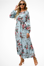 Blomsterkjole Boho Silhuet Elegant Sommerstil