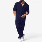 Completo da Uomo ANFINITE con Camicia e Pantaloni a Gamba Larga