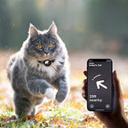 Collare GPS Riflettente per Gatti – Fibbia di Sicurezza, Vestibilità Regolabile & Visione Notturna