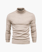 Pull à col roulé pour homme en maille fine - Élégant, doux et raffiné