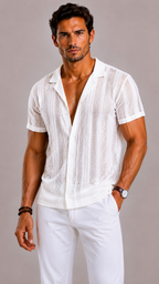 Maglia Mesh Trasparente ANFINITE