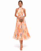 Halter Maxi Kjole Silhuet Kunstnerisk Elegance