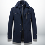 Cappotto Uomo Elegante con Bottoni