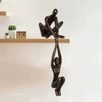 Eternal Love & Strength Sculpture – Modern Resin Home Decor | Symbolic Ornament & Gift