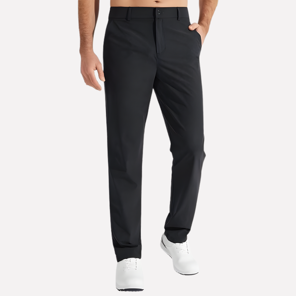 Pantalon de golf pour homme extensible - coupe slim élégante à séchage rapide