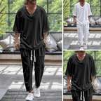 Completo Premium in Lino da Uomo – Eleganza Leggera e Comfort Naturale