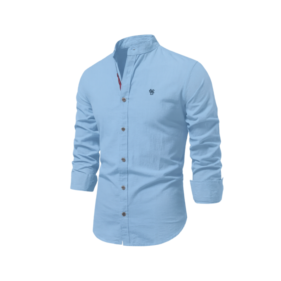 Chemise décontractée homme pour le printemps à boutons ANFINITE