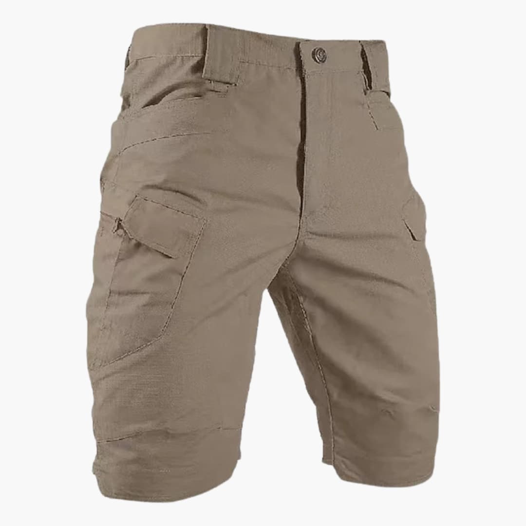 Shorts cargo de hombre con cintura elástica