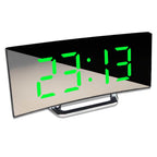 Orologio Sveglia Digitale LED Curvo Moderno