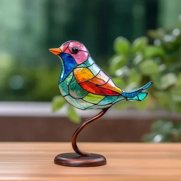 Elegante fuglefigurer