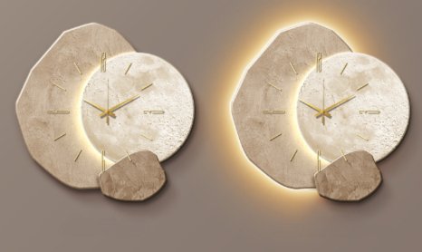 Skandinavisk Design Vægur - Minimalistisk Stil fra NordiqTime