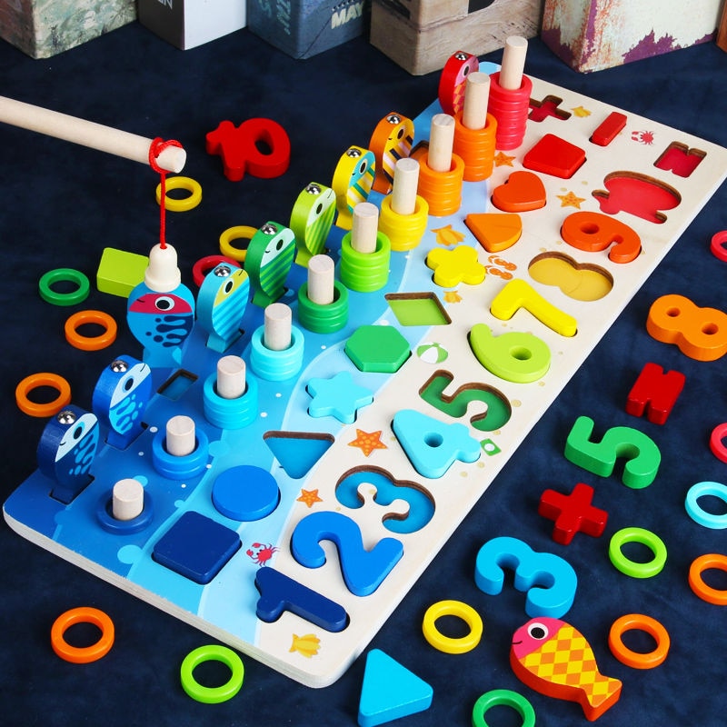 Tavolo Educativo Montessori in Legno