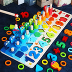 Tavolo Educativo Montessori in Legno